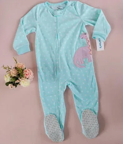 Piijama Carter´s para niña color celeste