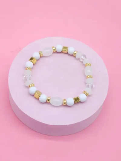 Pulsera para dama color blanco