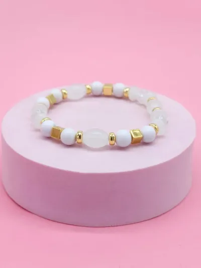 Pulsera para dama color blanco