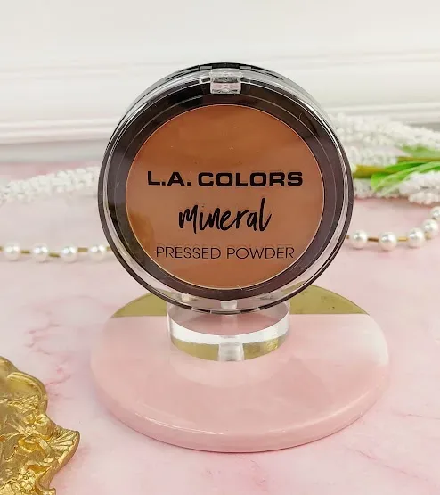Polvo mineral prensado L.A.COLORS para dama CMP382