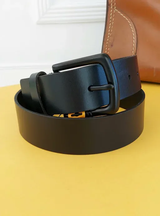Faja Columbia para caballero negra poco stretch