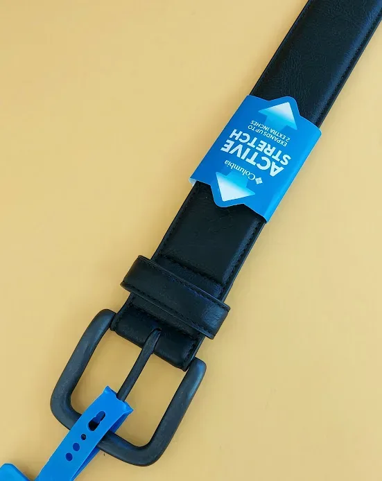 Faja Columbia para caballero negra poco stretch