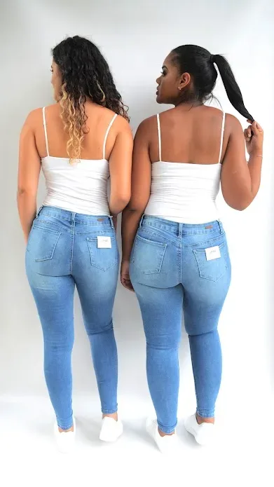 Jeans para dama Latin Idol 40-11 color azul