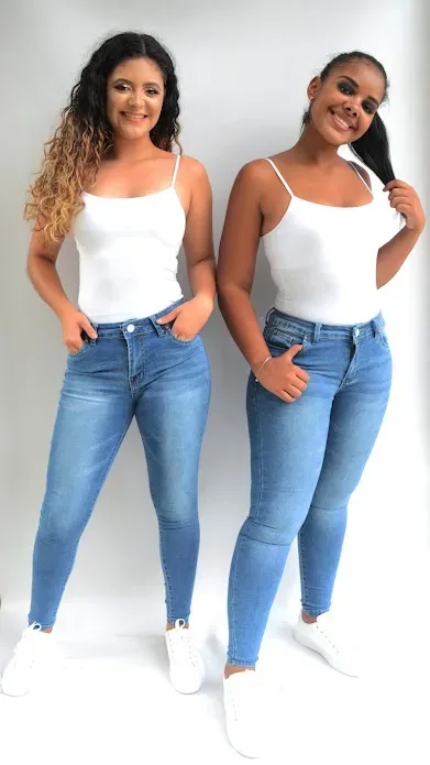 Jeans para dama Latin Idol 40-11 color azul