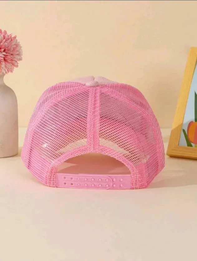 Gorra para niña de mariposa