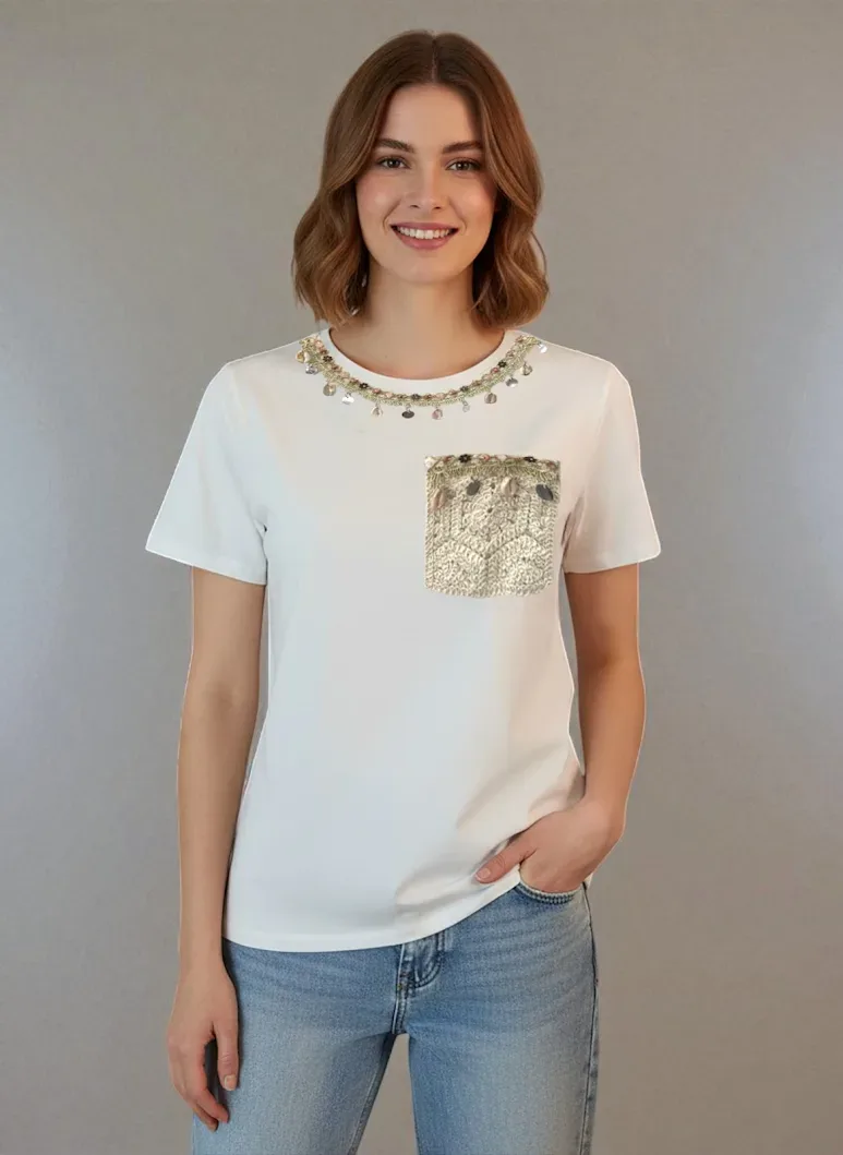 Camiseta para dama Estella
