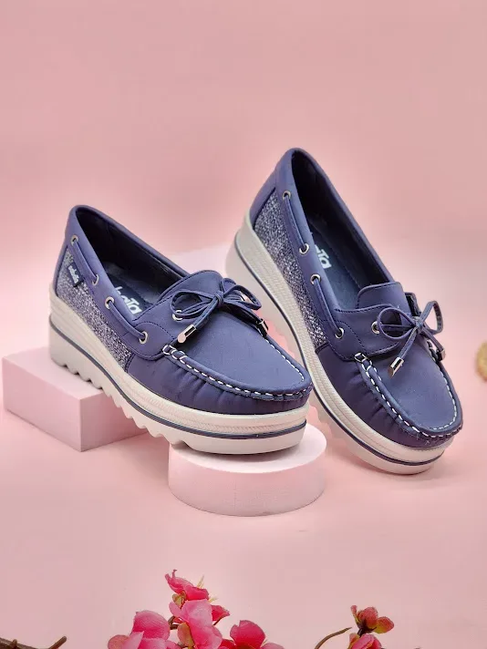 Zapatillas Sabata para dama katz-90 NAVY NUBUCK