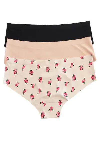Set de bragas para dama diseño floral