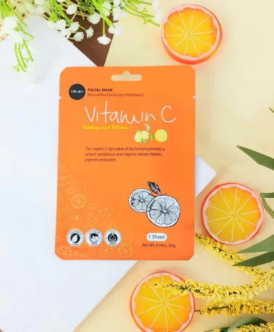 Mascarilla Facial Celavi Vitamica C