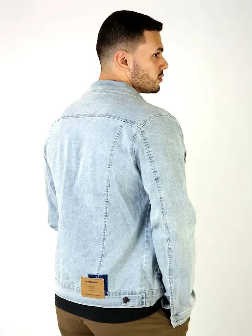 Jacket Hummer  para caballero de mezclilla
