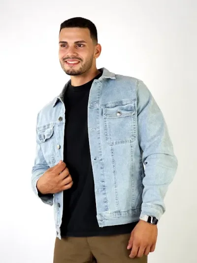 Jacket Hummer  para caballero de mezclilla