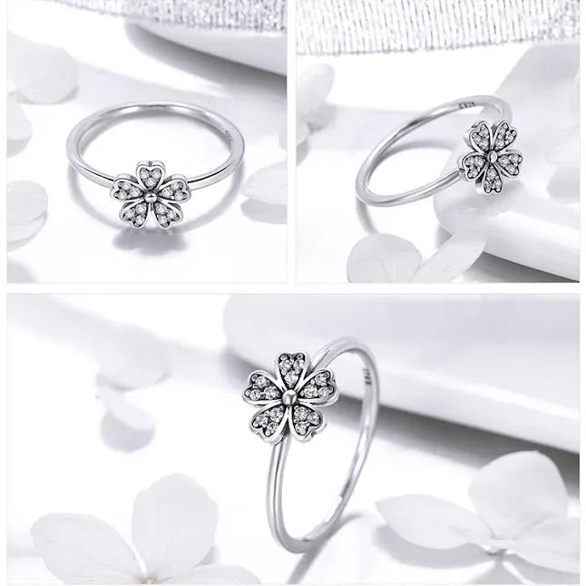 Anillo de plata para dama