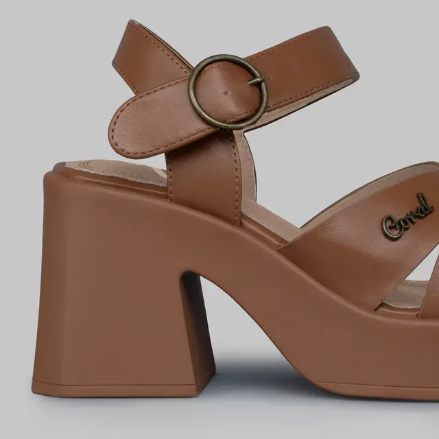 Sandalias Coral BELLAGIO 2 CAMEL para Dama