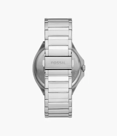 Reloj Fossil para caballero color plateado