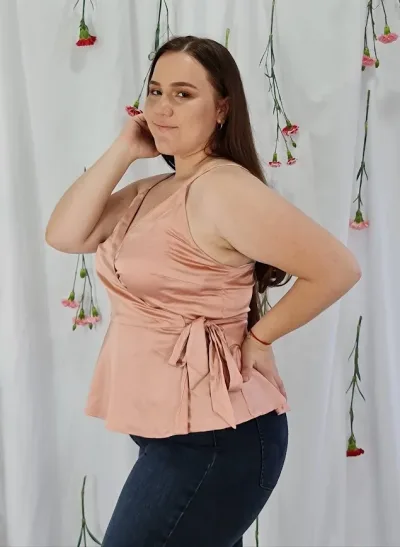 Blusa para dama color rosa