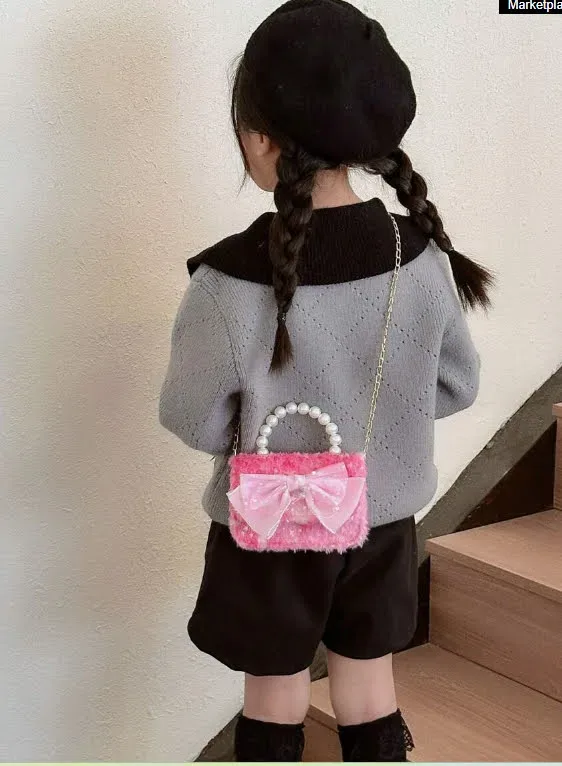 Bolso para niña diseño lazo coquette