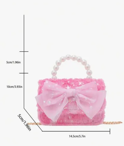 Bolso para niña diseño lazo coquette