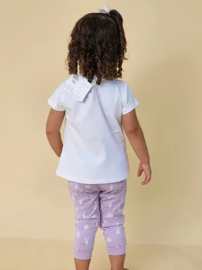 Conjunto Everfit para niña 16376S COLOR BLANCO