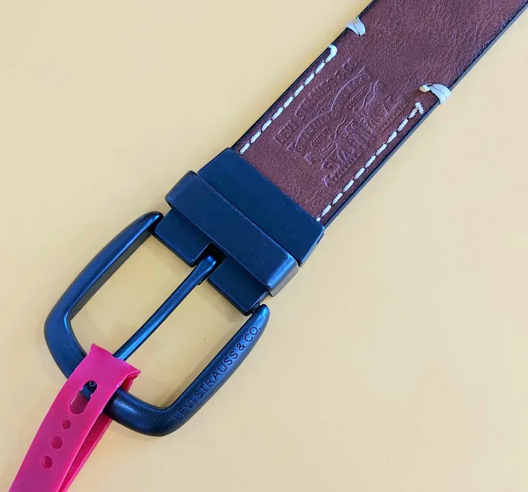 Faja Levis para caballero color negroy café reversible