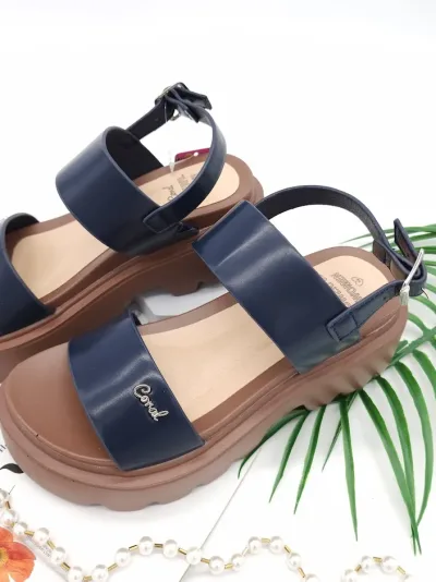 Sandalias Coral para dama Maggie 2 Navy Pu