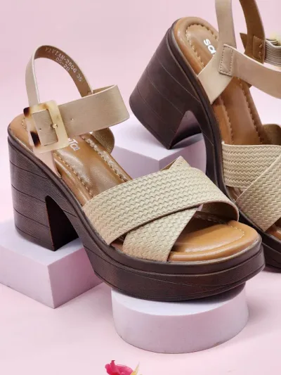 Tacones Sabata para dama vivian-2506 TAUPE