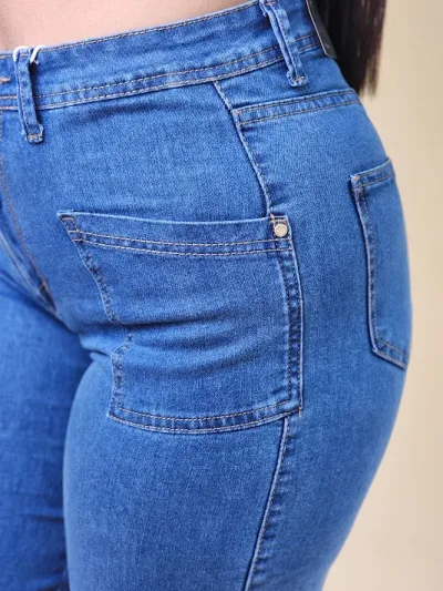 Jeans Cesstoi para dama C-7-164474 COLOR AZUL