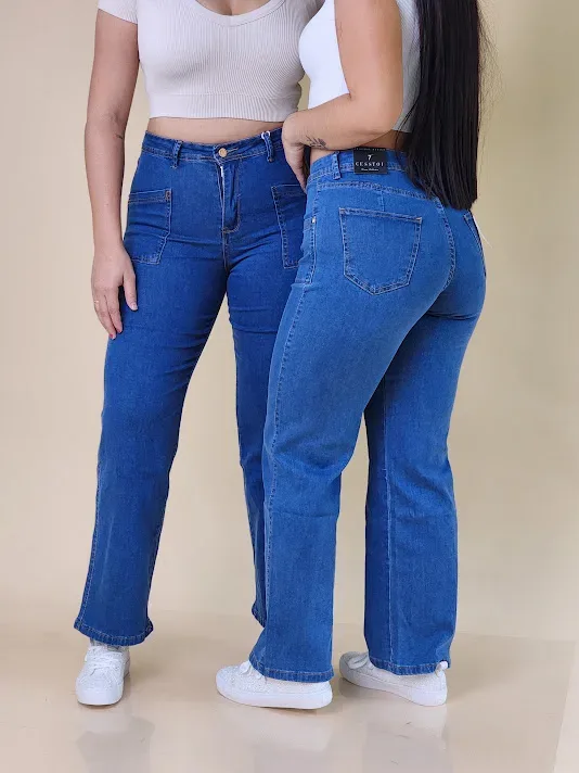 Jeans Cesstoi para dama C-7-164474 COLOR AZUL