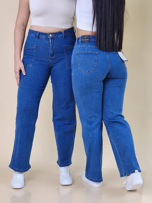 Jeans Cesstoi para dama C-7-164474 COLOR AZUL