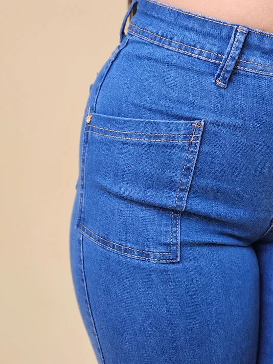 Jeans Cesstoi para dama C-7-164474 COLOR AZUL