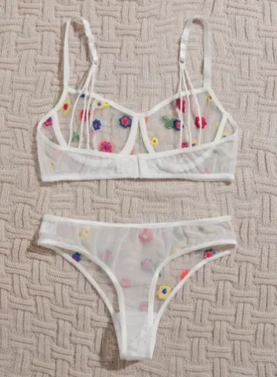 Lencería para dama, color blanco