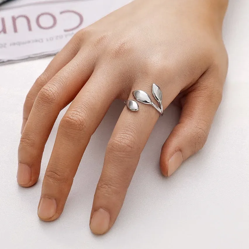 Anillo para dama de acero de titanio