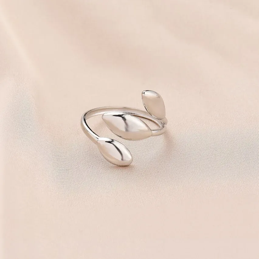Anillo para dama de acero de titanio