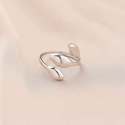 Anillo para dama de acero de titanio