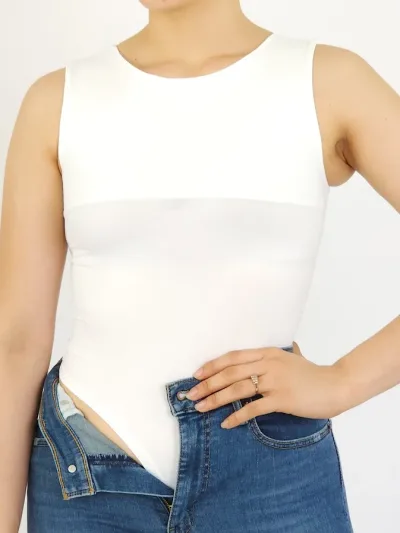 Body para dama color blanco