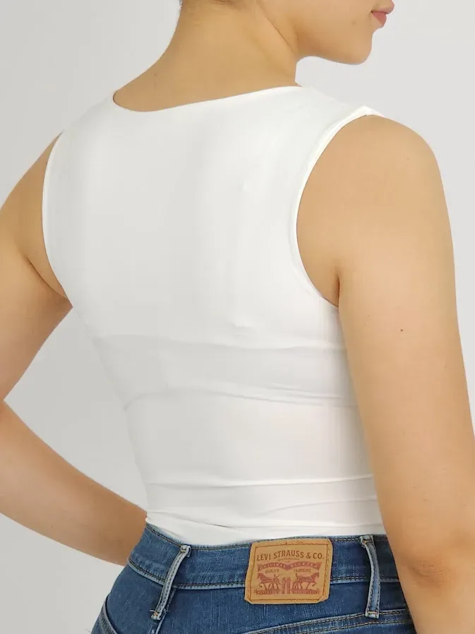 Body para dama color blanco