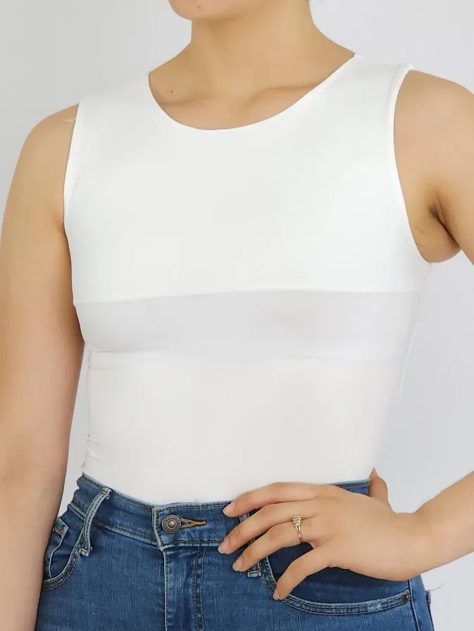 Body para dama color blanco