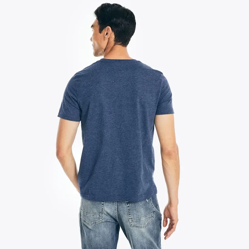 Camiseta Nautica para caballero color azul