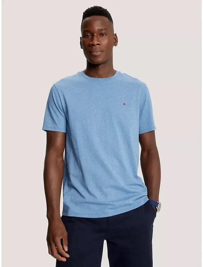Camiseta Tommy Hilfiger para dama Azul claro