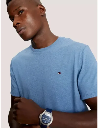 Camiseta Tommy Hilfiger para dama Azul claro