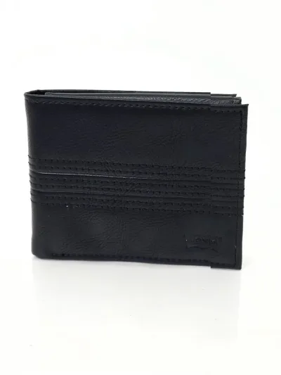 Billetera LEVIS para caballero color negro