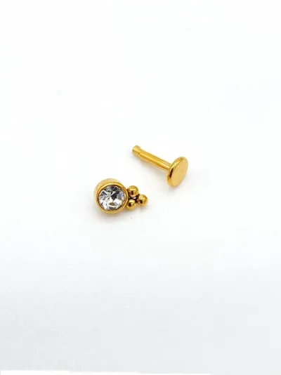 Piercing de acero inoxidable