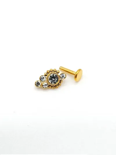 Piercing de acero inoxidable