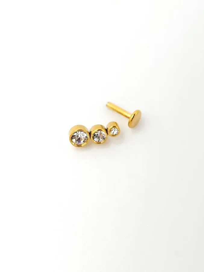 Piercing de acero inoxidable