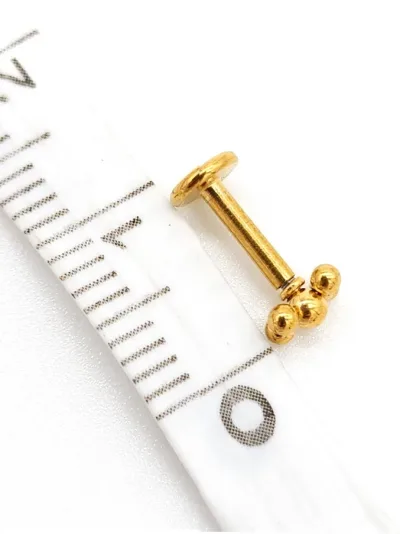 Piercing de acero inoxidable