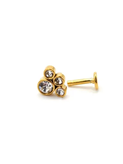 Piercing de acero inoxidable