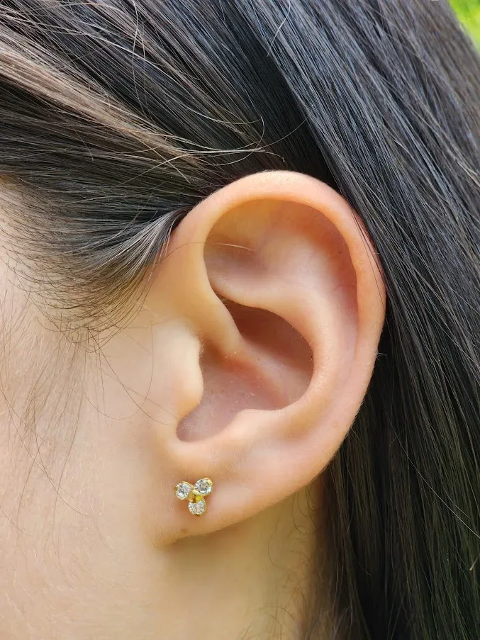 Piercing de acero inoxidable