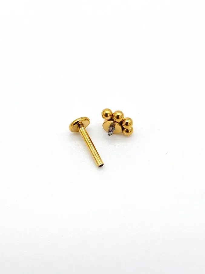 Piercing de acero inoxidable
