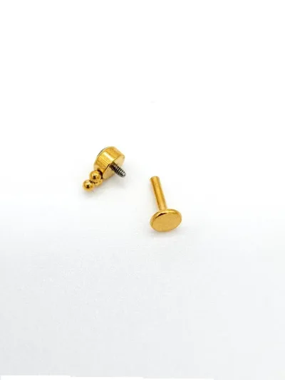 Piercing de acero inoxidable