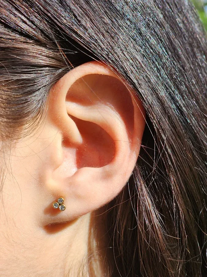 Piercing de acero inoxidable