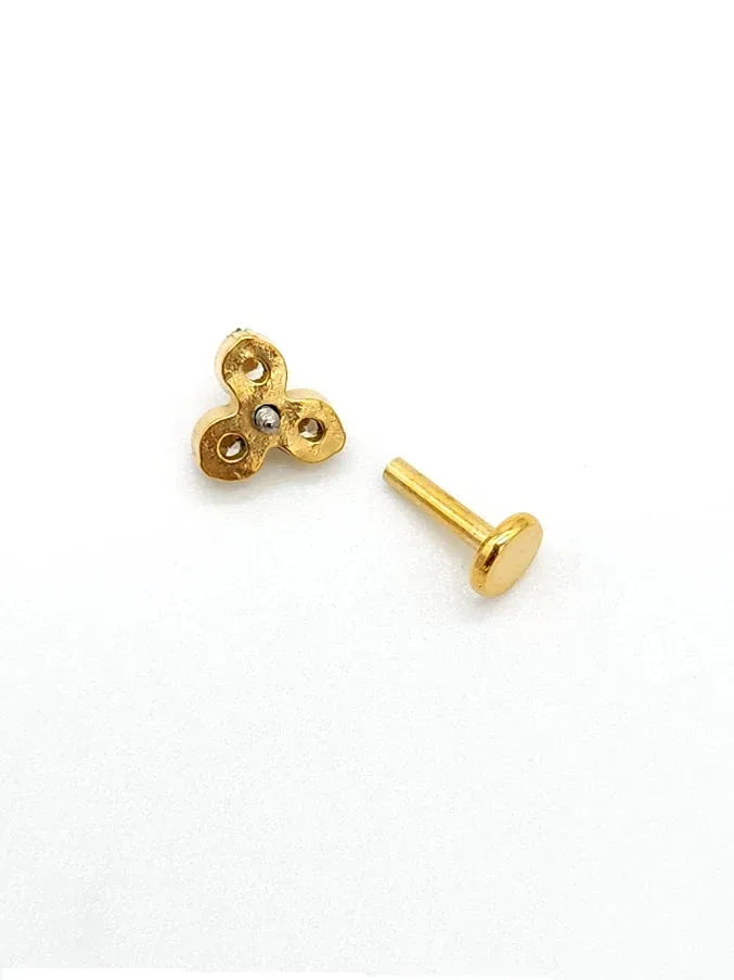 Piercing de acero inoxidable